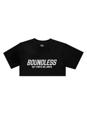 Slate Black Cropped Back